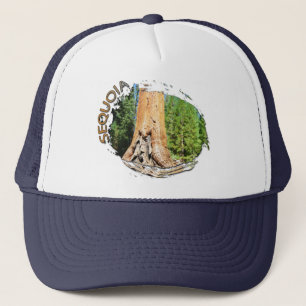 Großer Mammutbaum-Hut! Truckerkappe