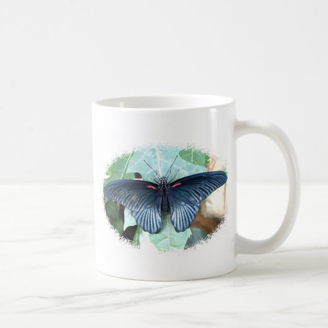 Großer Mormone-Tropischer Schmetterling Kaffeetasse (Rechts)