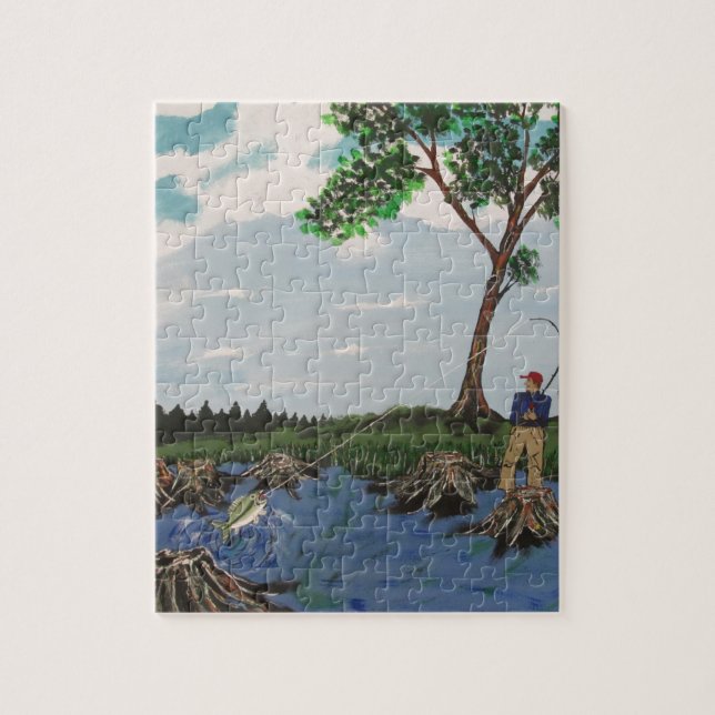 Großer Mund-Baß (Vertikal)