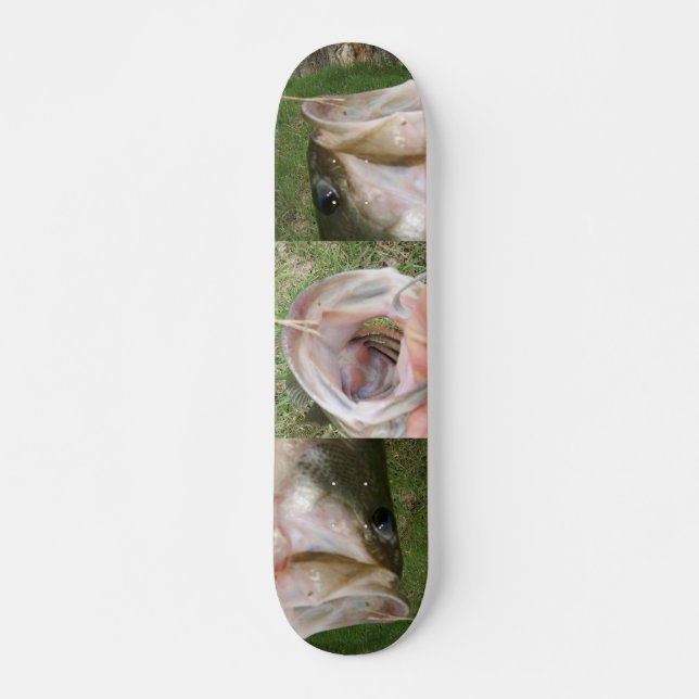 Großer Mund-Baß Skateboard (Vorne)
