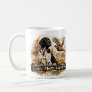 Großer Münsterländer mit Fasan Kaffeetasse