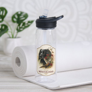 Großer Münsterländer mit Fasan Trinkflasche