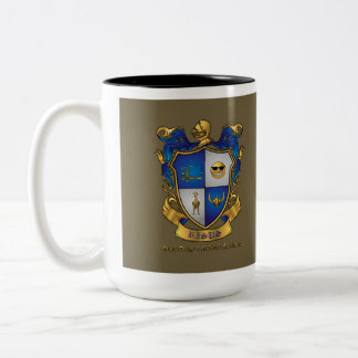 Größer, mutiger, GRANDER Zweifarbige Tasse