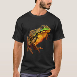 Großer Ochsenfrosch mit Haltung T-Shirt