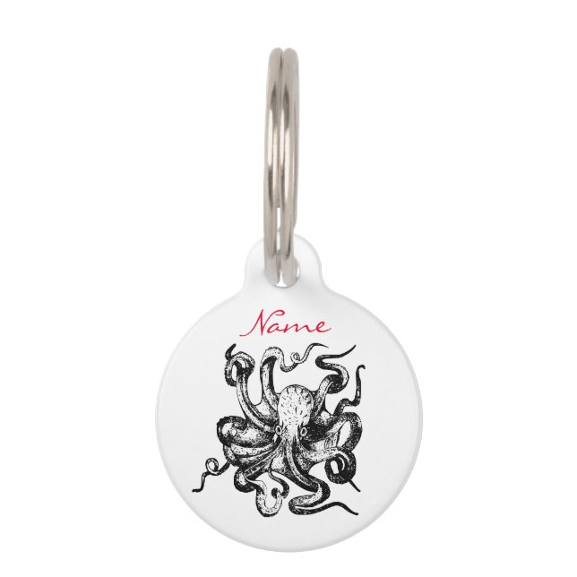 Großer Oktopus Thunder_Cove Haustiermarke (Vorderseite)
