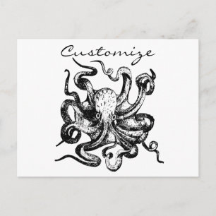 Großer Oktopus Thunder_Cove Postkarte