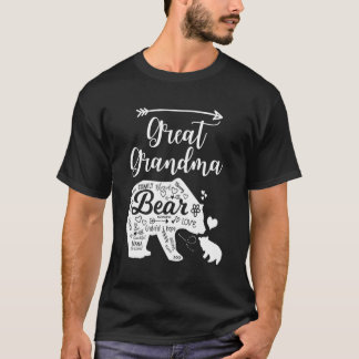 Großer Oma-Doodle-Bärensprache der Liebe Großmothe T-Shirt