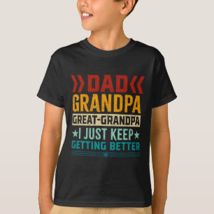 Großer Opa-Vatertag T-Shirt