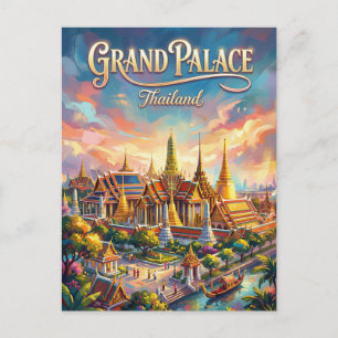 Großer Palast Thailand Postkarte