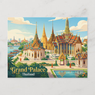 Großer Palast Thailand Postkarte