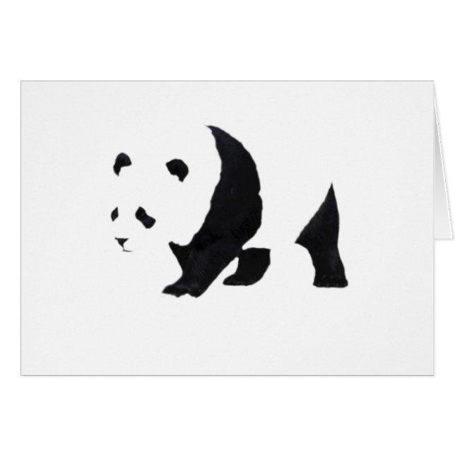 Großer Panda (Vorderseite (Horizontal))