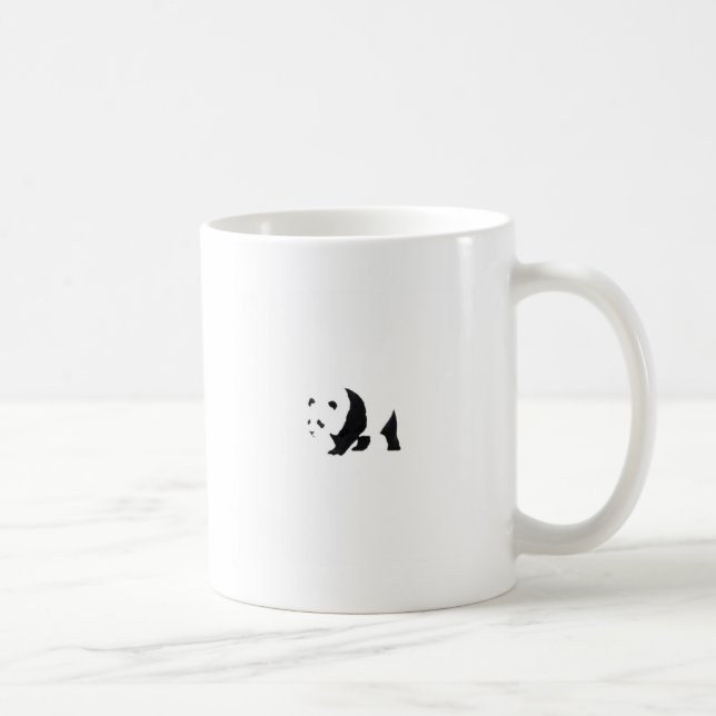 Großer Panda Kaffeetasse (Rechts)