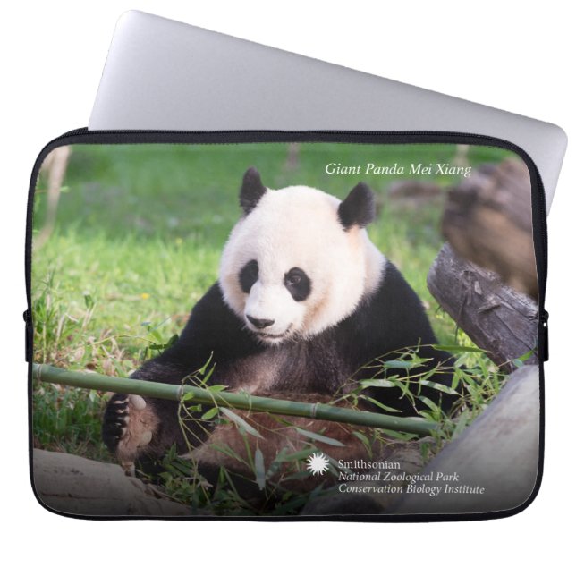 Großer Panda Mei Xiang Laptopschutzhülle (Vorderseite)