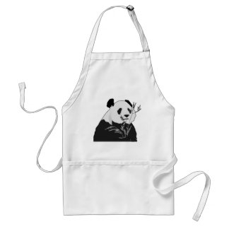 Großer Panda Schürze