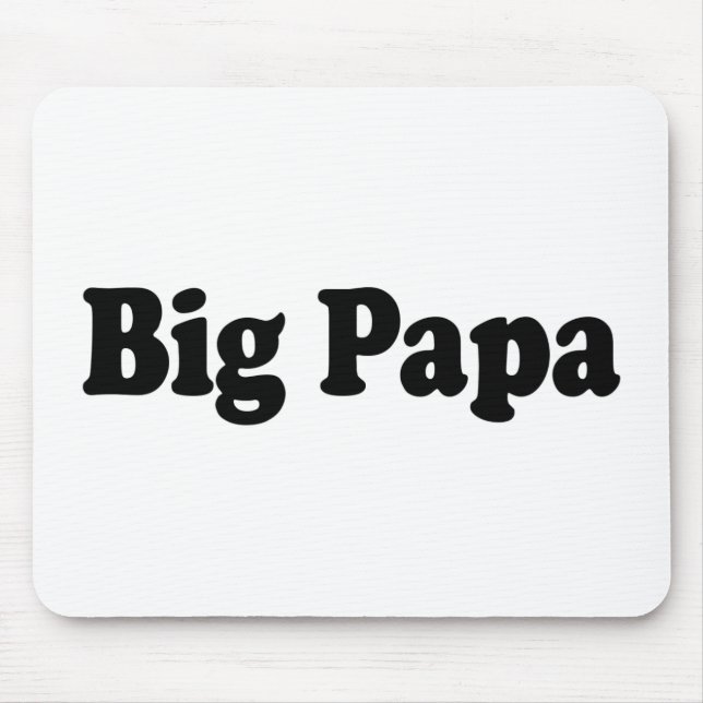 Großer Papa Mousepad (Vorne)