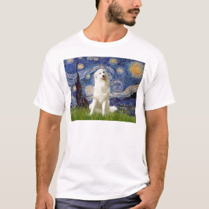 Großer Pyrenäen 3 - Sternennacht T-Shirt