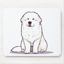 Großer Pyrenäenhund Mousepad