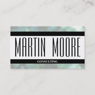 Großer Riese beschriftet Namensschildabdeckung Visitenkarte