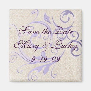 Großer Rolle-Save the Date Magnet