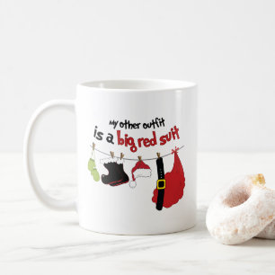 Großer roter Anzug Kaffeetasse