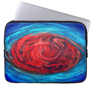 Großer roter Fleck des Jupiter-Laptop-Seebades Laptopschutzhülle