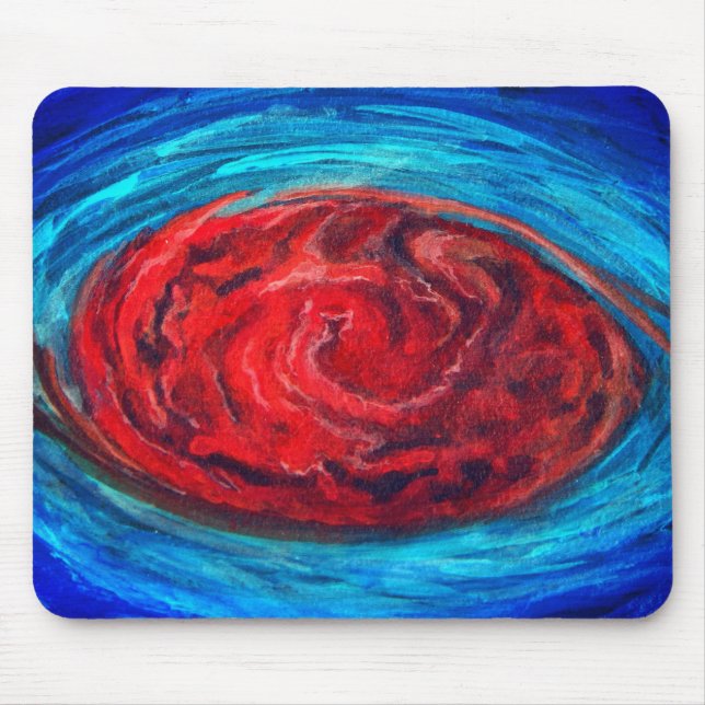 Großer roter Fleck Jupiter Mousepad (Vorne)