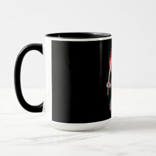 Großer Samurai-Krieger Tasse