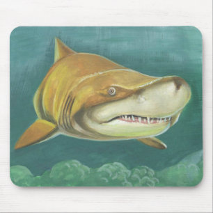 Großer Sandhai Mousepad