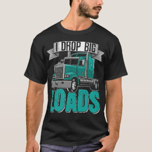 Großer Sattelschlepper LKW-Fahrer Körper spirituel T-Shirt
