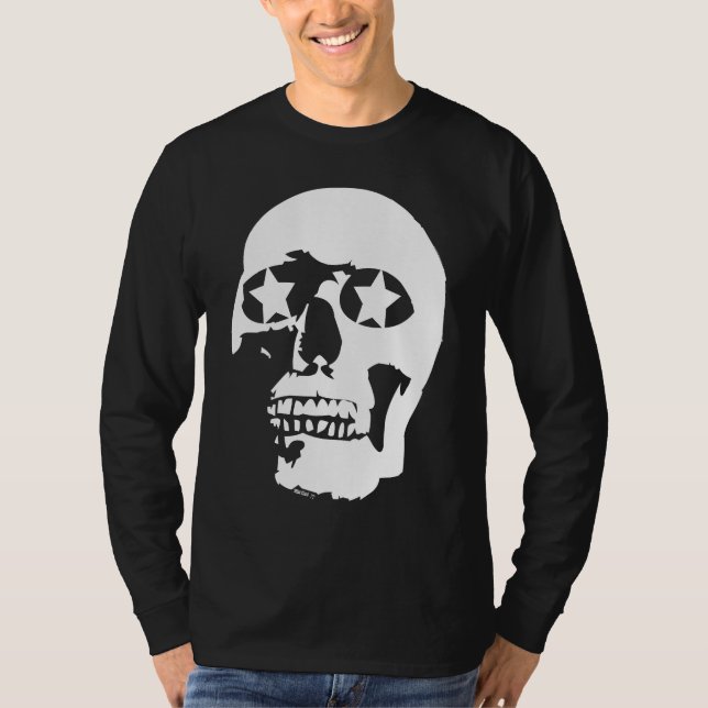 Großer Schädel Drk T-Shirt (Vorderseite)