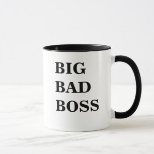 Großer schlechter Chef-lustige beängstigende Tasse