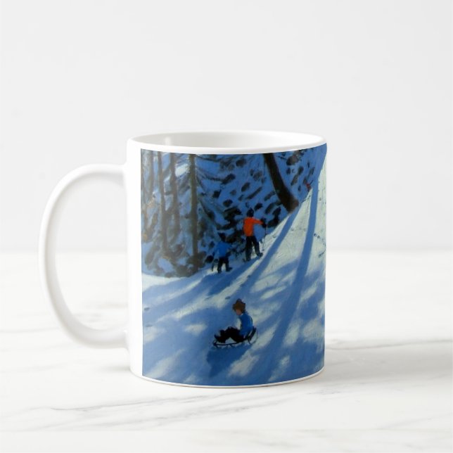 Großer Schneeball Zermatt Kaffeetasse (Links)