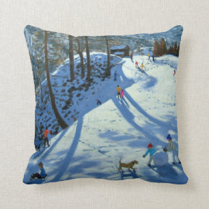 Großer Schneeball Zermatt Kissen