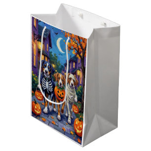 Größer Schweizer Berghund Halloween-Süßigkeiten sa Mittlere Geschenktüte