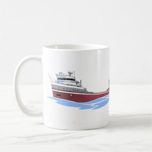 Großer Seenfrachter Edward L. Ryerson CML Kaffeetasse