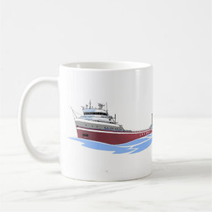 Großer Seenfrachter Edward L. Ryerson-Plakatwand Kaffeetasse