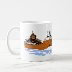 Großer Seenfrachter Hon. James L. Oberstar Kaffeetasse