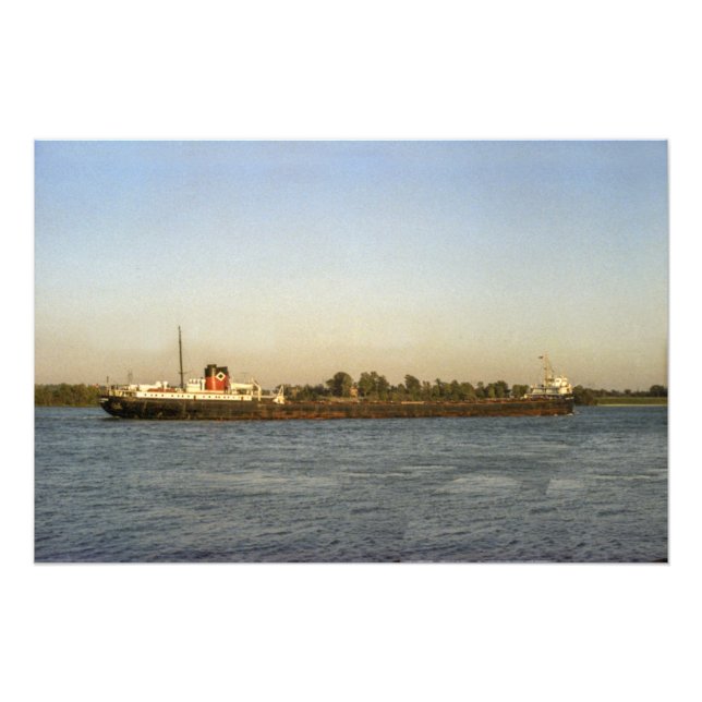 Großer Seenfrachter James Norris Fotodruck (Vorne)