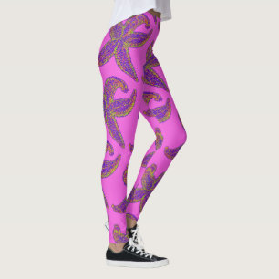 Großer Seesternfisch Thunder_Cove rosa Leggings