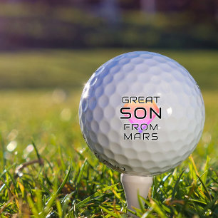 Großer Sohn aus Mars Golfball