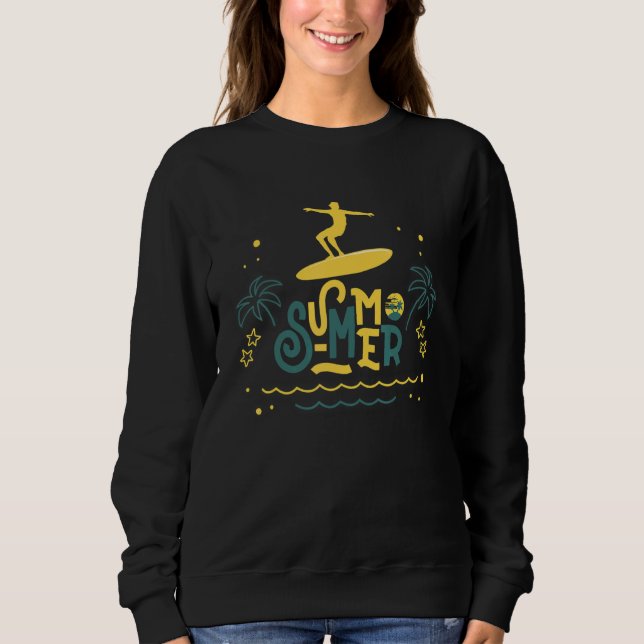 Großer Sommerurlaub Sweatshirt (Vorderseite)