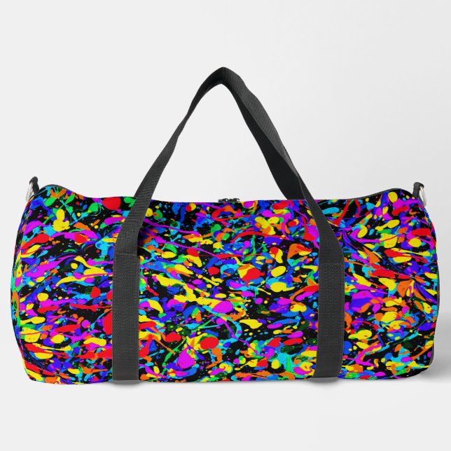 Großer Spritzer - Duffel-Beutel Duffle Bag (Vorderseite)