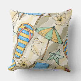 Großer Strand Kissen