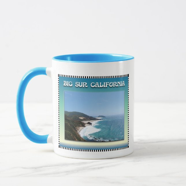 Großer Sur Meerblick II Kaliforniens Tasse (Links)
