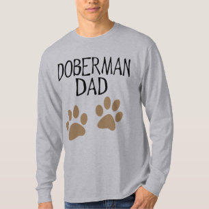 Großer Tatzen-Dobermann-Vater T-Shirt