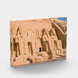 Großer Tempel von Abu Simbel - Ramses II - Ägypten Fotoblock