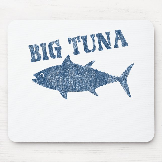 Großer Thunfisch Mousepad (Vorne)