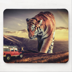 Großer Tiger Mousepad