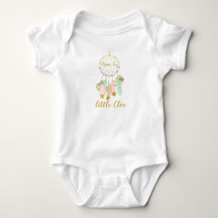 Großer Traumfänger-Jersey-Traumbodysuit Baby Strampler