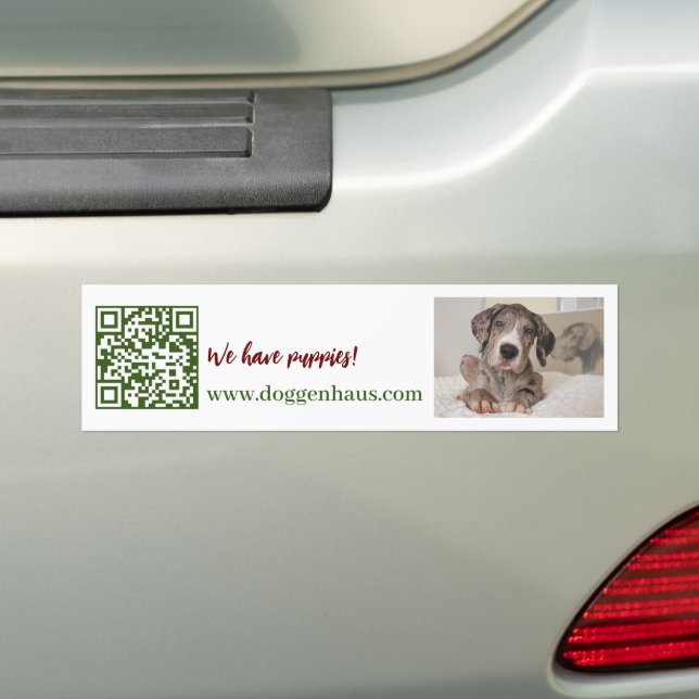 Großer, trockener Welpe für den Verkauf Autoaufkleber (Auf Auto)